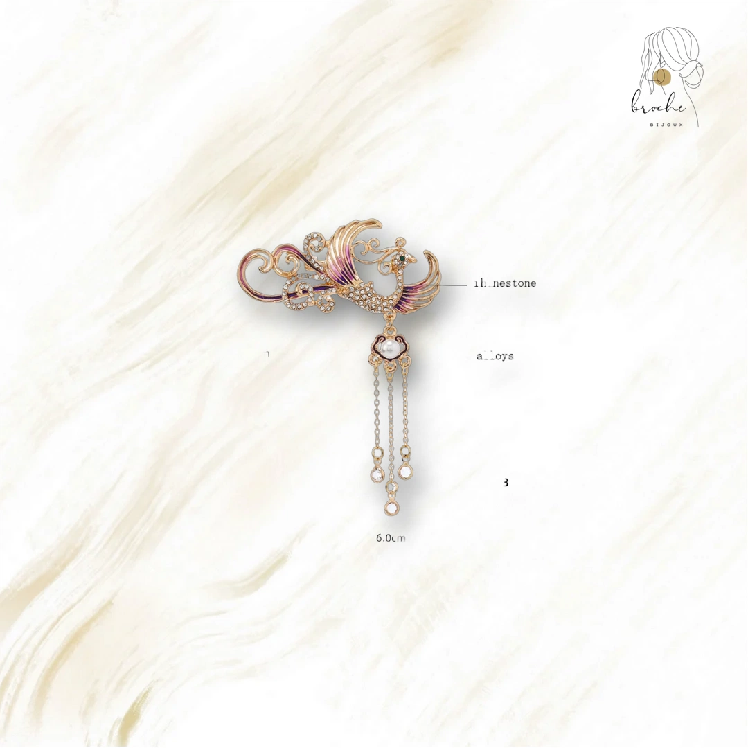 Broche Phoenix Royal