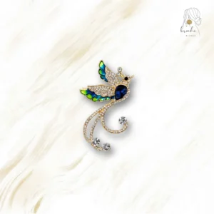 Broche Phoenix Strass Mims