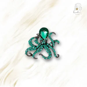 Broche Pieuvre Moderne