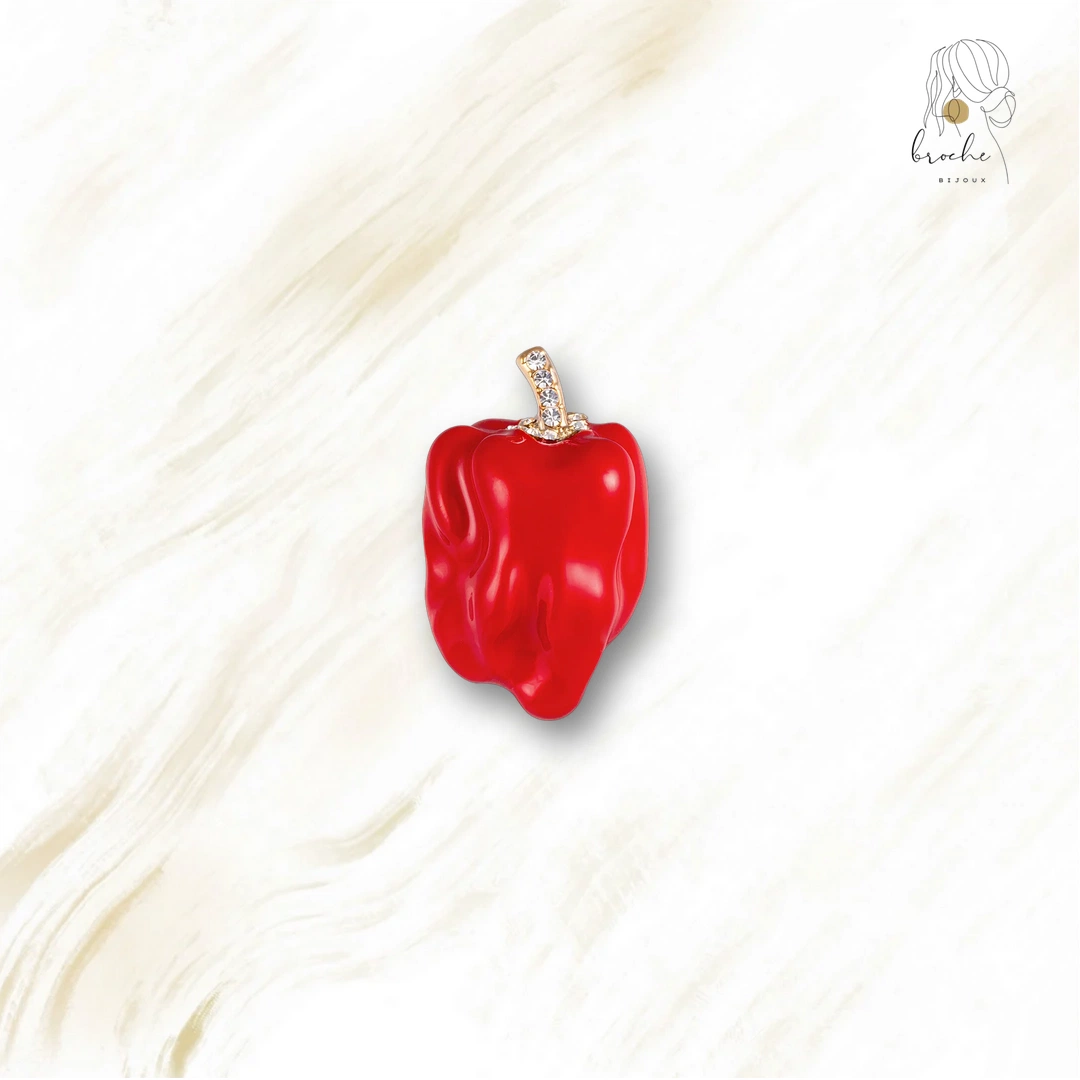 Broche Poivron Classe