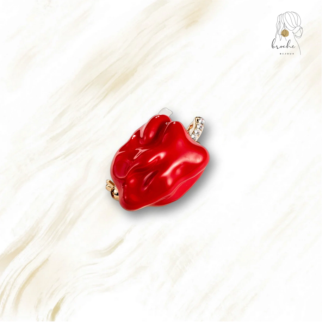 Broche Poivron Classe