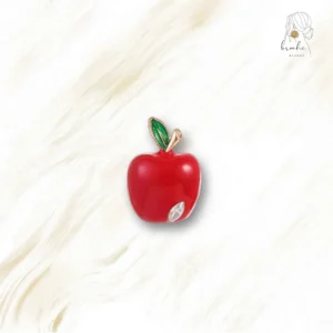 Broche Pomme Rouge