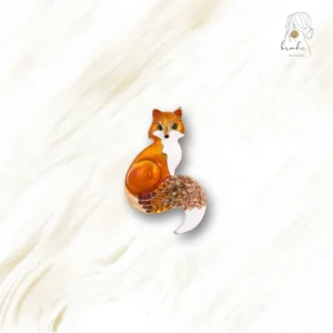 Broche Renard Pelage