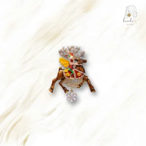 Broche Renne De Noël