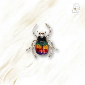 Broche Scarabée Carnaval