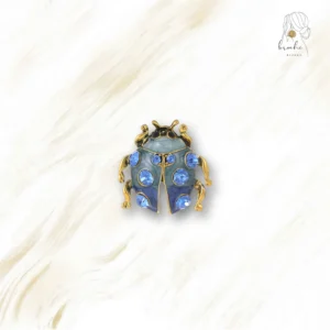 Broche Mini Scarabée Vintage