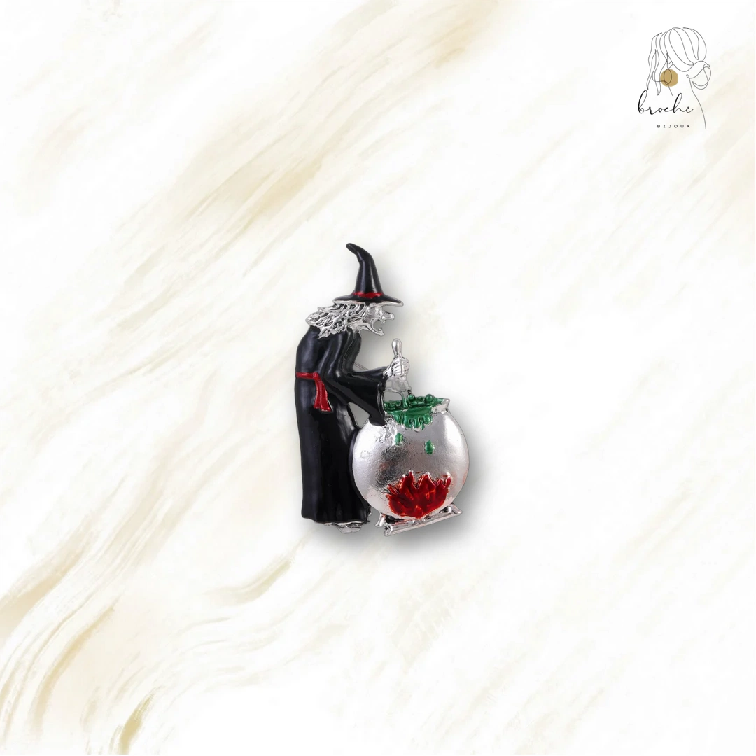 Broche Sorcière Malveillante