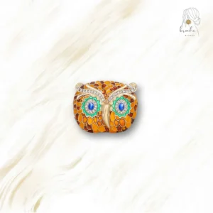 Broche Tête D'Hibou