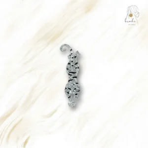 Broche Tigre Argenté