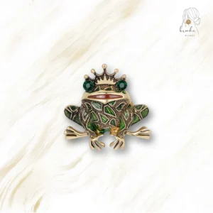 Broche Viking Grenouille