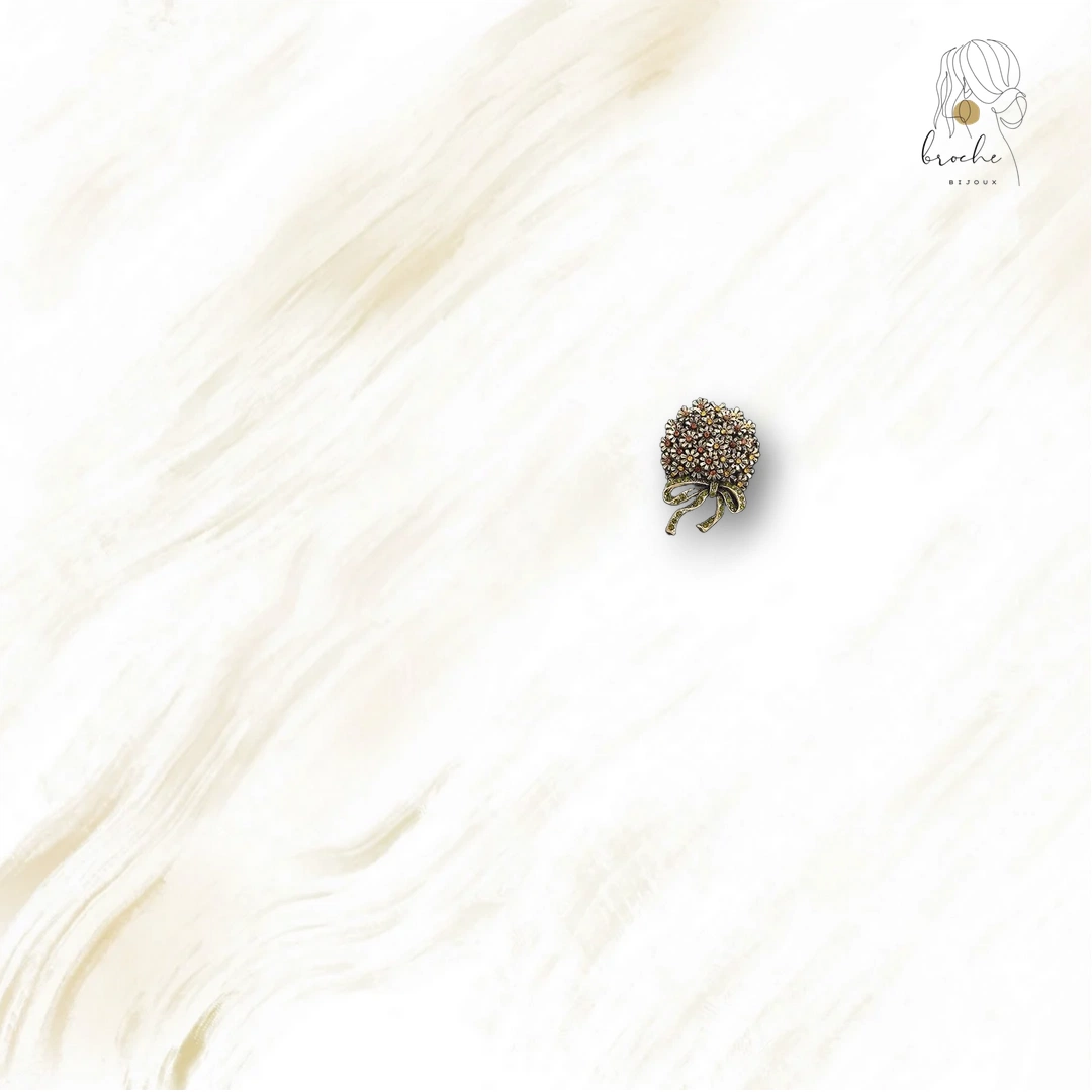 Broche Vintage Mariage