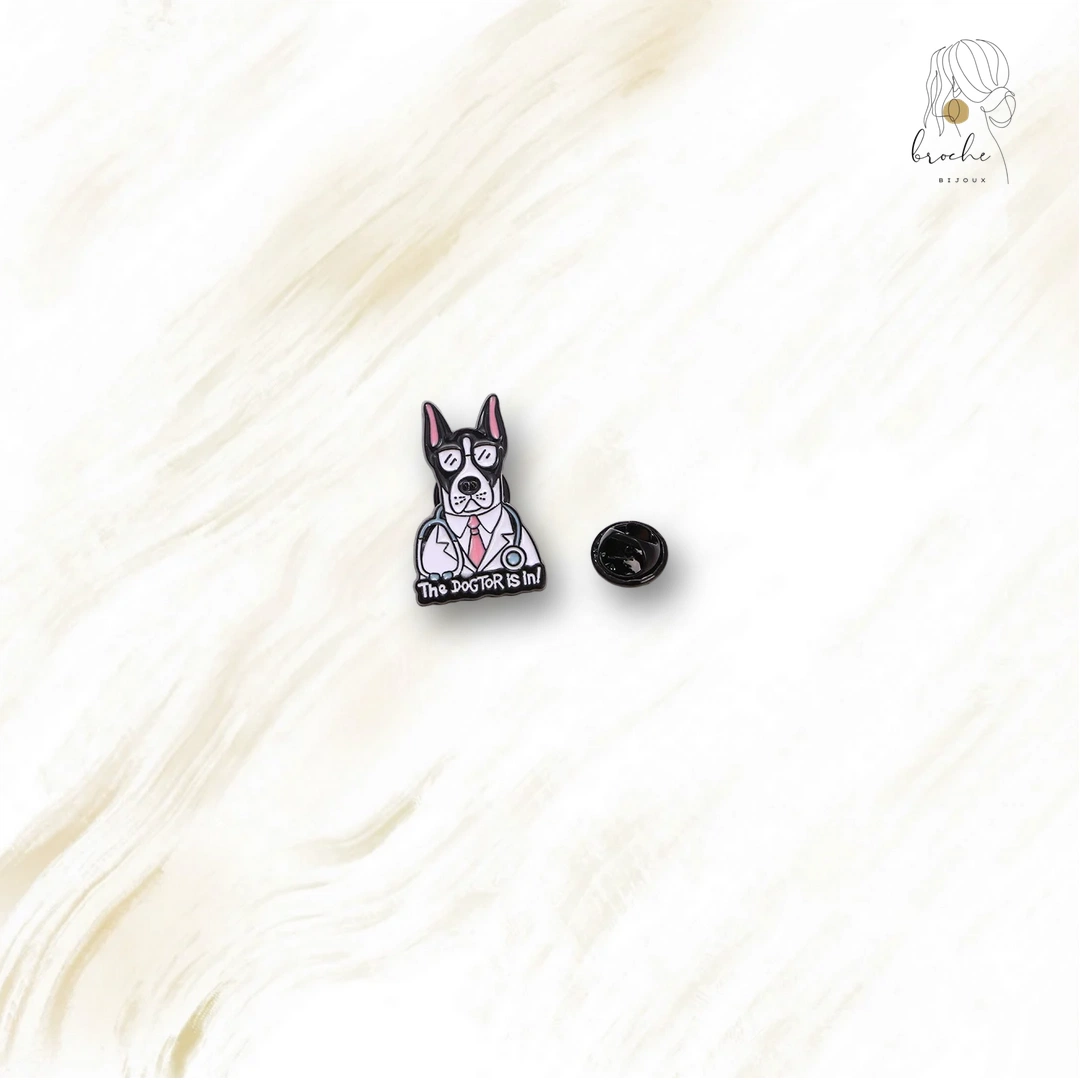 Pin's Chat Docteur D'Halloween