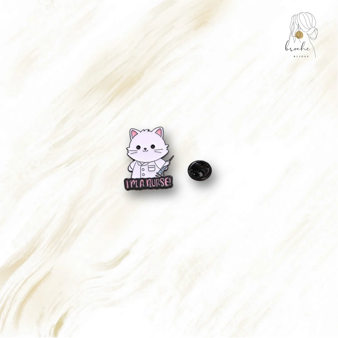 Pin's Chat Docteur D'Halloween