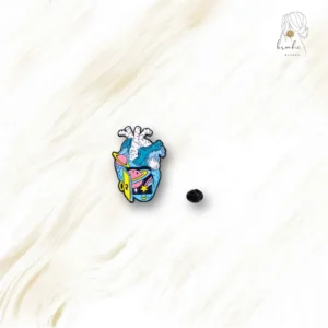Pin's Cœur Réaliste