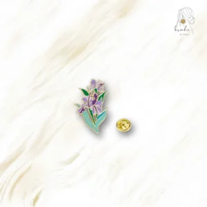 Pin's En Forme De Fleur