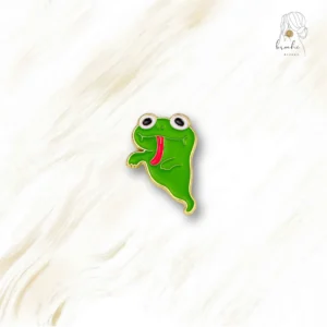 Pin's Grenouille Bordure Doré