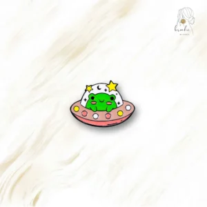 Pin's Grenouille Vaisseau Spatiale
