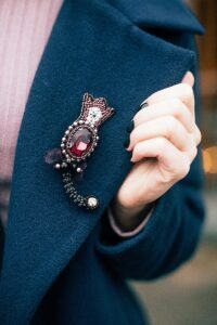 Image illustrant broche chat
